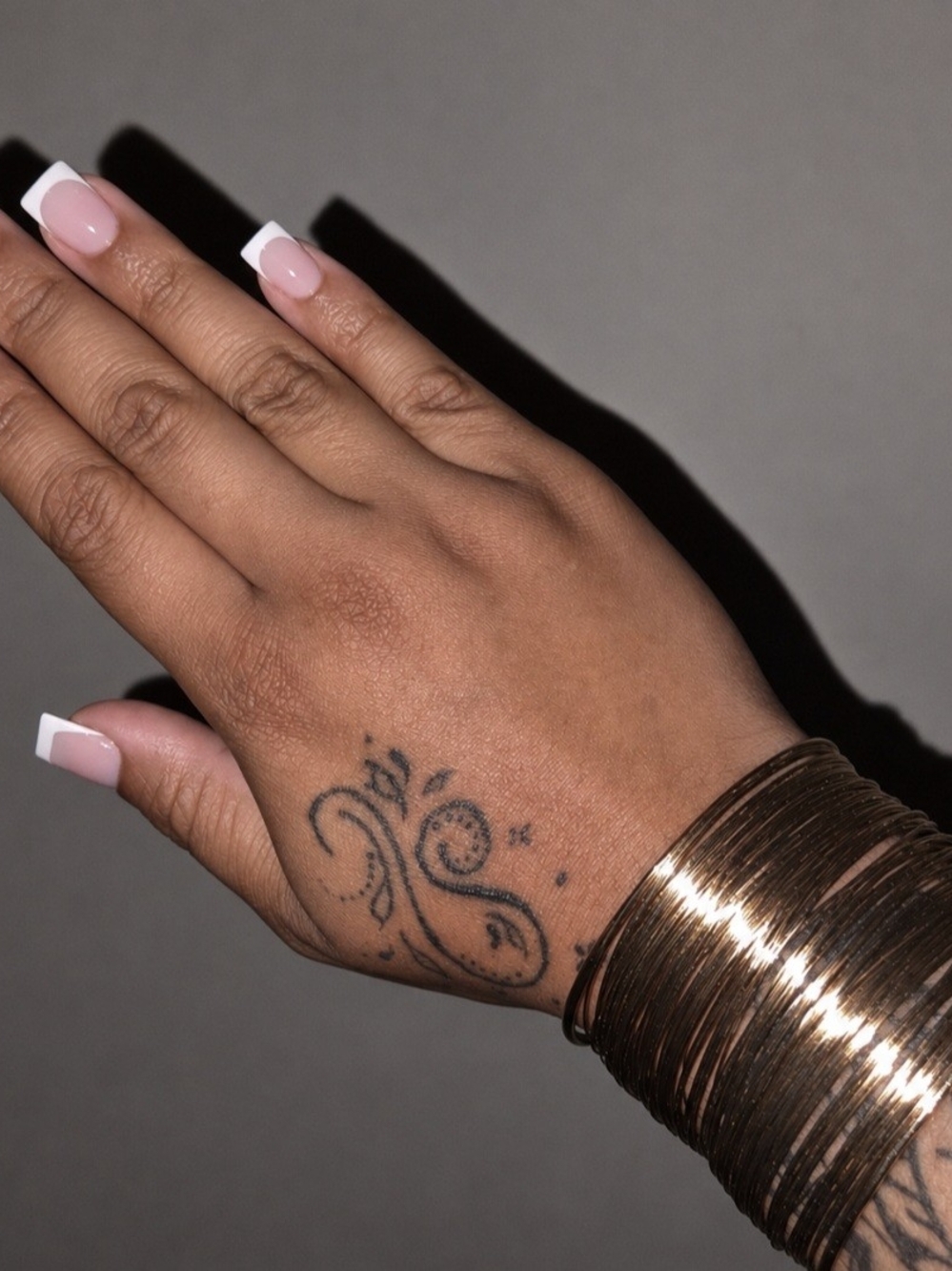 Gold Multi-Bangle Bracelet Stack - Women's Fashion Jewelry